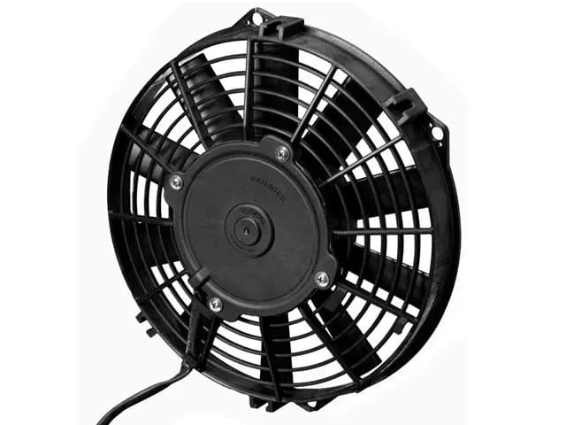 SPAL 0381 9" straight blade pusher low profile 590cfm