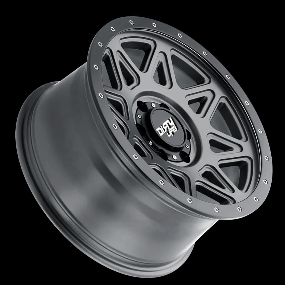 Dirty Life Race Wheels Theory 9305 Satin Gunmetal 18X9 6-139.7 0Mm 106Mm