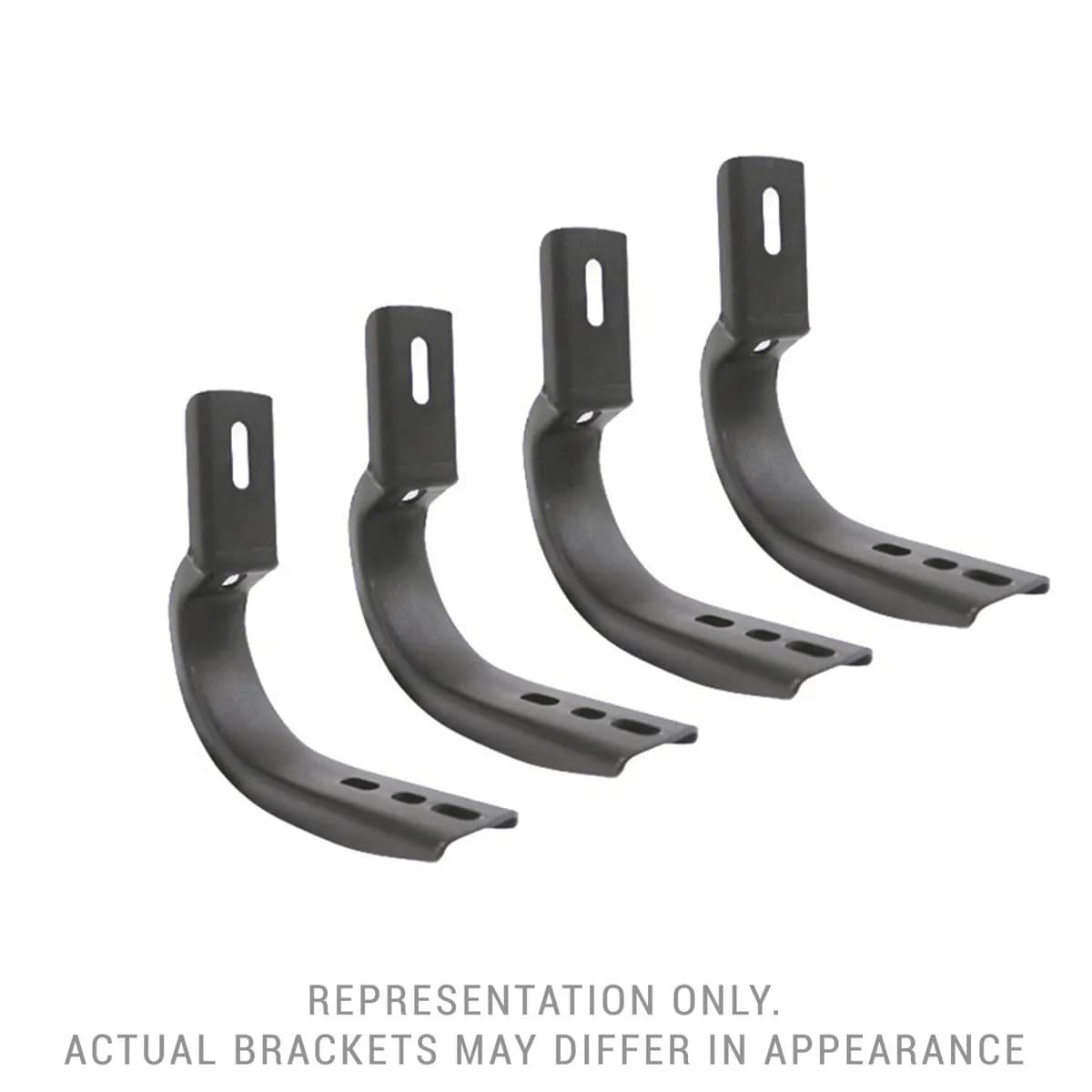 go Rhino 6843465 OE Xtreme Cab Length Side Steps - Mounting Brackets Only
