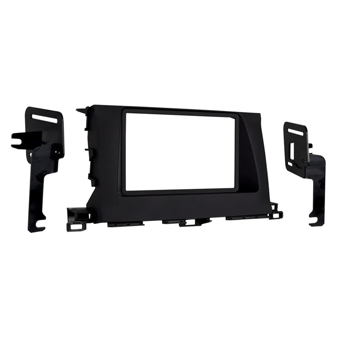 Custom Fit Mounting Kit; Double DIN Radio Provision; Incl.: Radio Housing Trim Panel/Brackets/Clips;