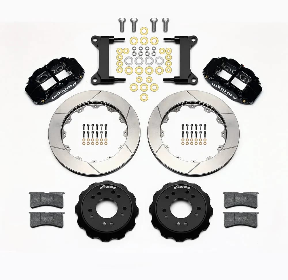 1963 - 1987 Chevrolet, GMC Forged Narrow Superlite 6R Big Brake Front Brake Kit (Hat) - 140-15303