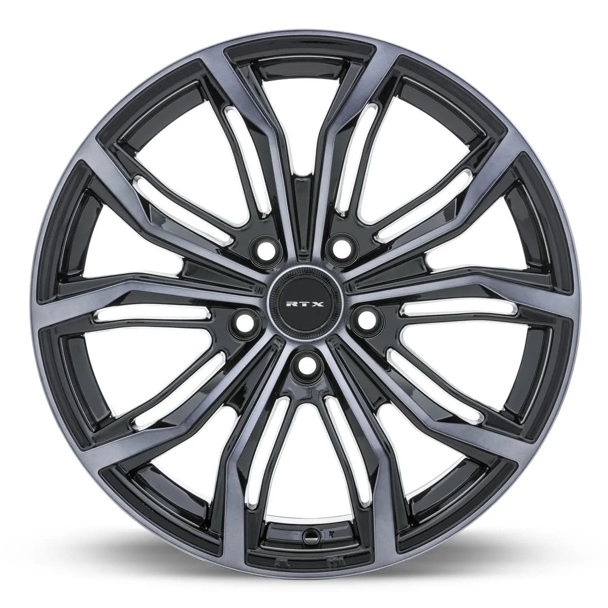 Black Widow 18x8 5x120 Et35 Cb74.1 Black Machined Grey