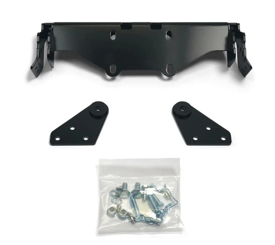 Warn - Front Plow Mount For Yamaha Grizzly And Kodiak. Requires Warn 103780 Provantage II ATV Front Mount Pushtube And Any Length of Warn Provantage II Blade