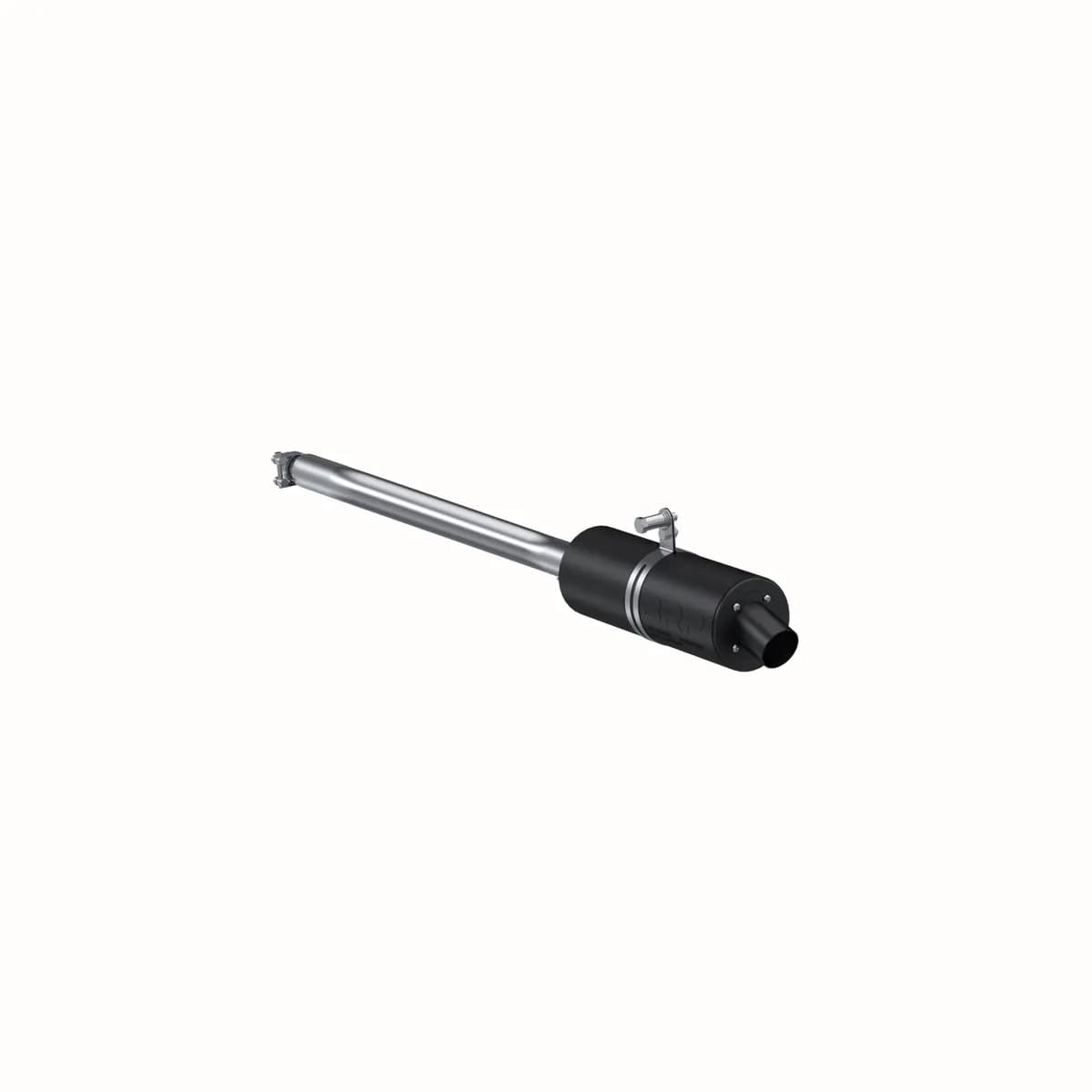 ATV Exhaust System With Sport Muffler; Slip-On System; 1.75 in. Inlet; 4.25 in. Diameter Body; Chambered Muffler;