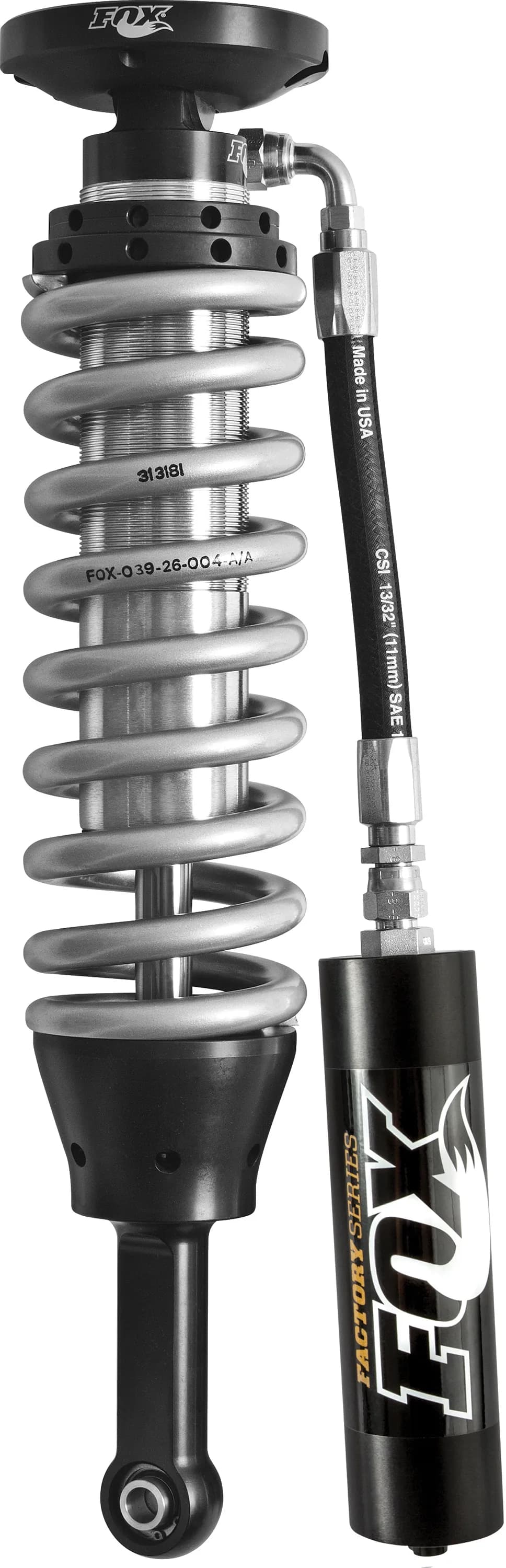05-Up Toyota Tacoma 4WD & 2wd Prerunner w/ UCA Front Coilover Factory Race 2.5 Remote Reservoir 4.9 Inch 0-3 Inch Lift Fox Offroad Shocks