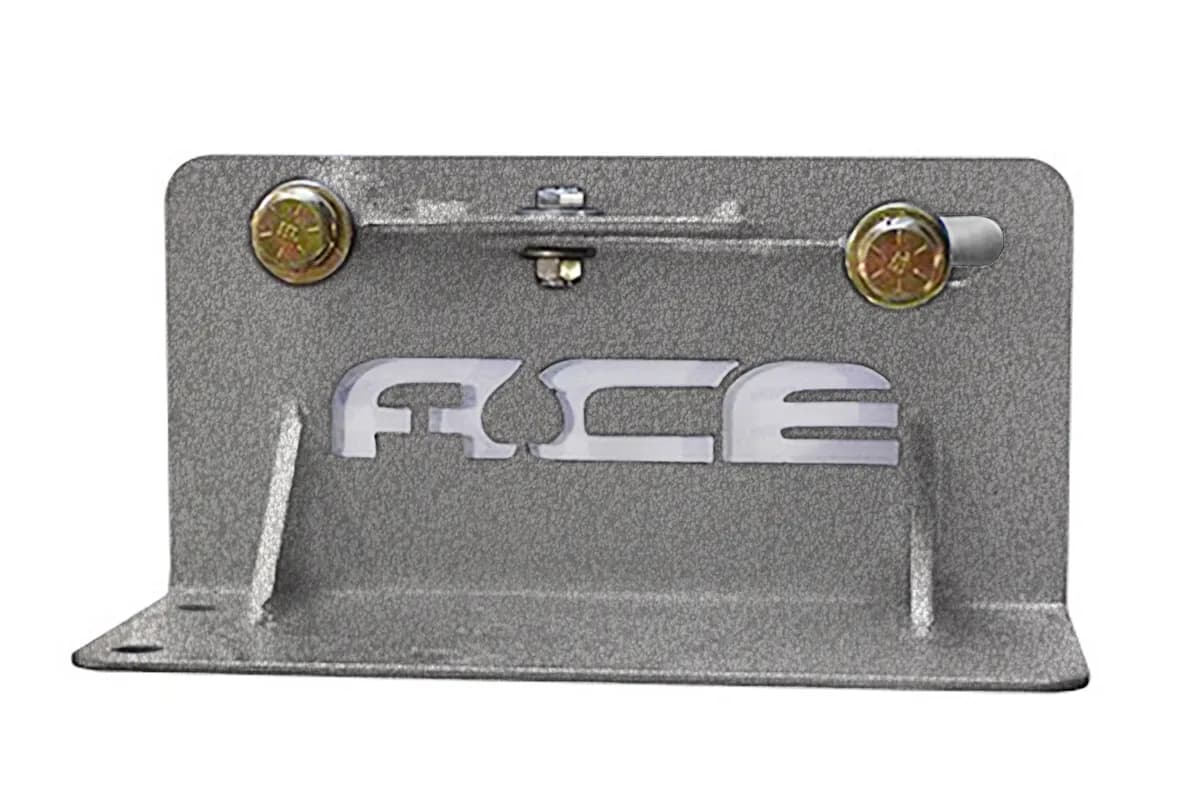 Recovery and Towing 2007-2018 High Lift Jack Mount Ace Tire Carrier Jack Mount Gray Hammertone