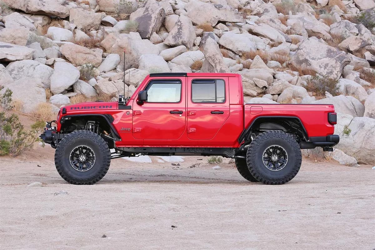 20c Jeep Gladiator 4WD Component Box Rear Long Arm Kit