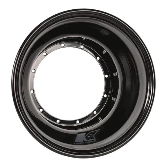 Wheel Half 12-Blt 10in x 3in BS Black