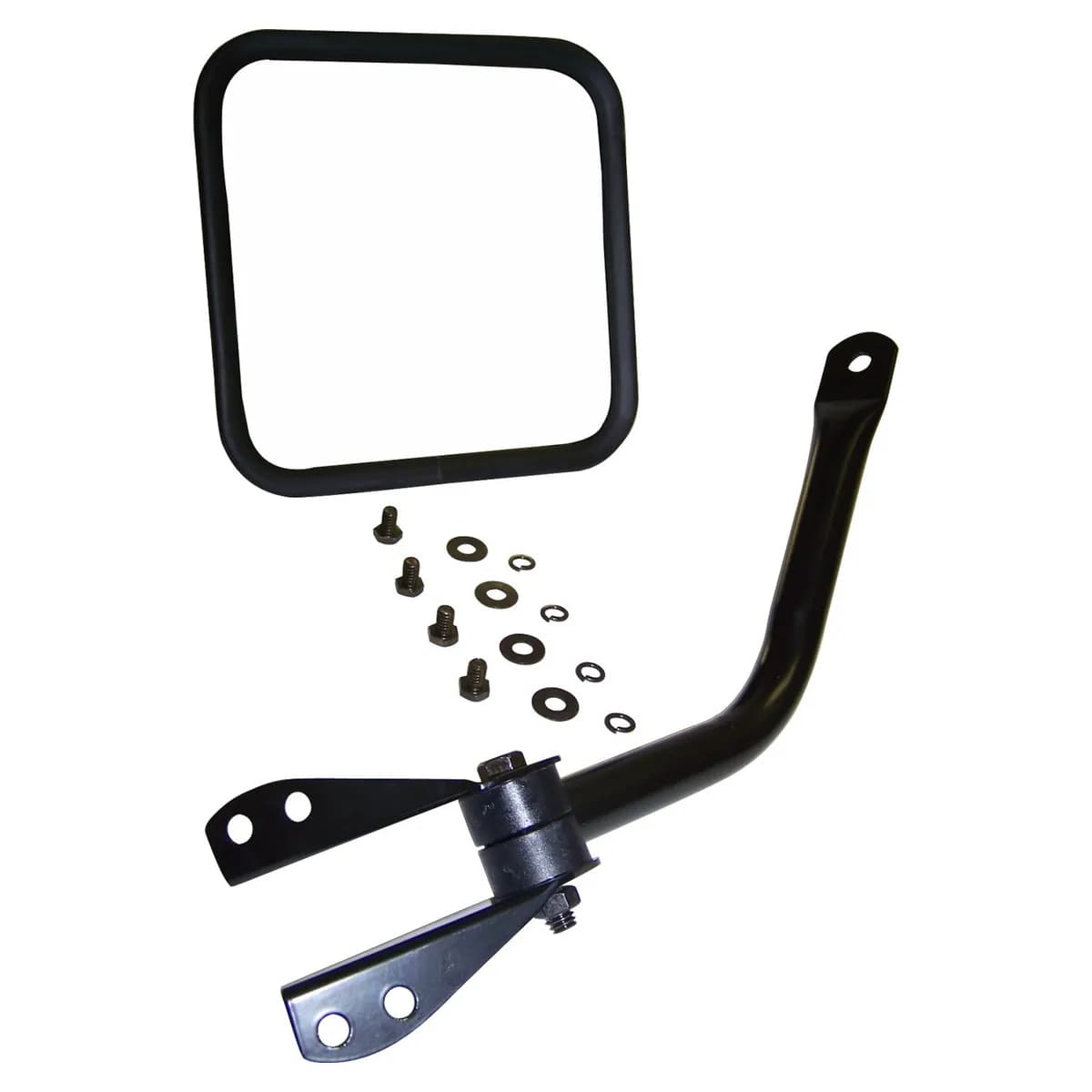 1955-1983 CJ-5 CJ Fits Left side; In Black. 1976-1986 CJ-7 CJ Fits Left side; In Black. 1981-1986 CJ-8 CJ Fits Left side; In Black.