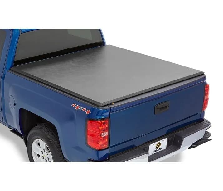 EZ-Roll Soft Tonneau Cover For Nissan 2005-2024 Frontier 5.0 Foot Black Tailgate Spoiler Not Included Bestop