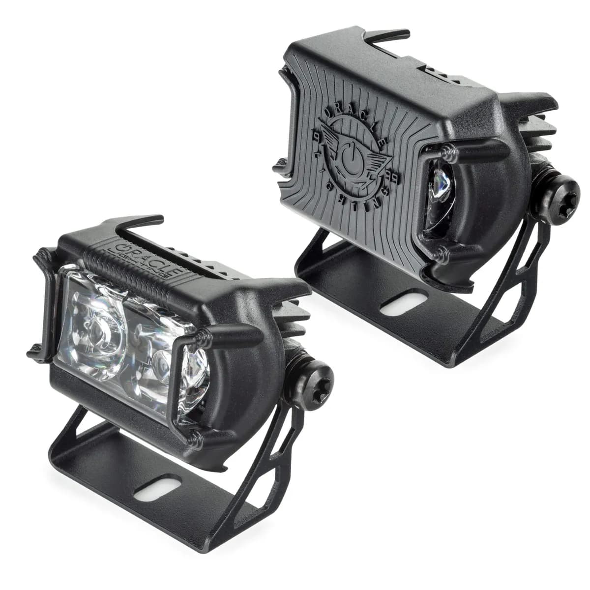 ORACLE Lighting Universal A-Pillar Hood Mount Brackets w/ VEGA Series 2 Spotlights