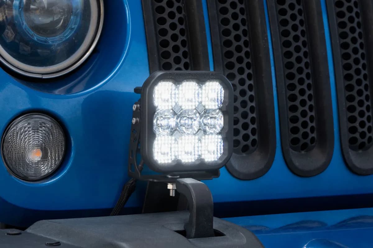 Diode Dynamics - Stage Series Bumper Bracket Kit for 2007-2018 Jeep JK Wrangler