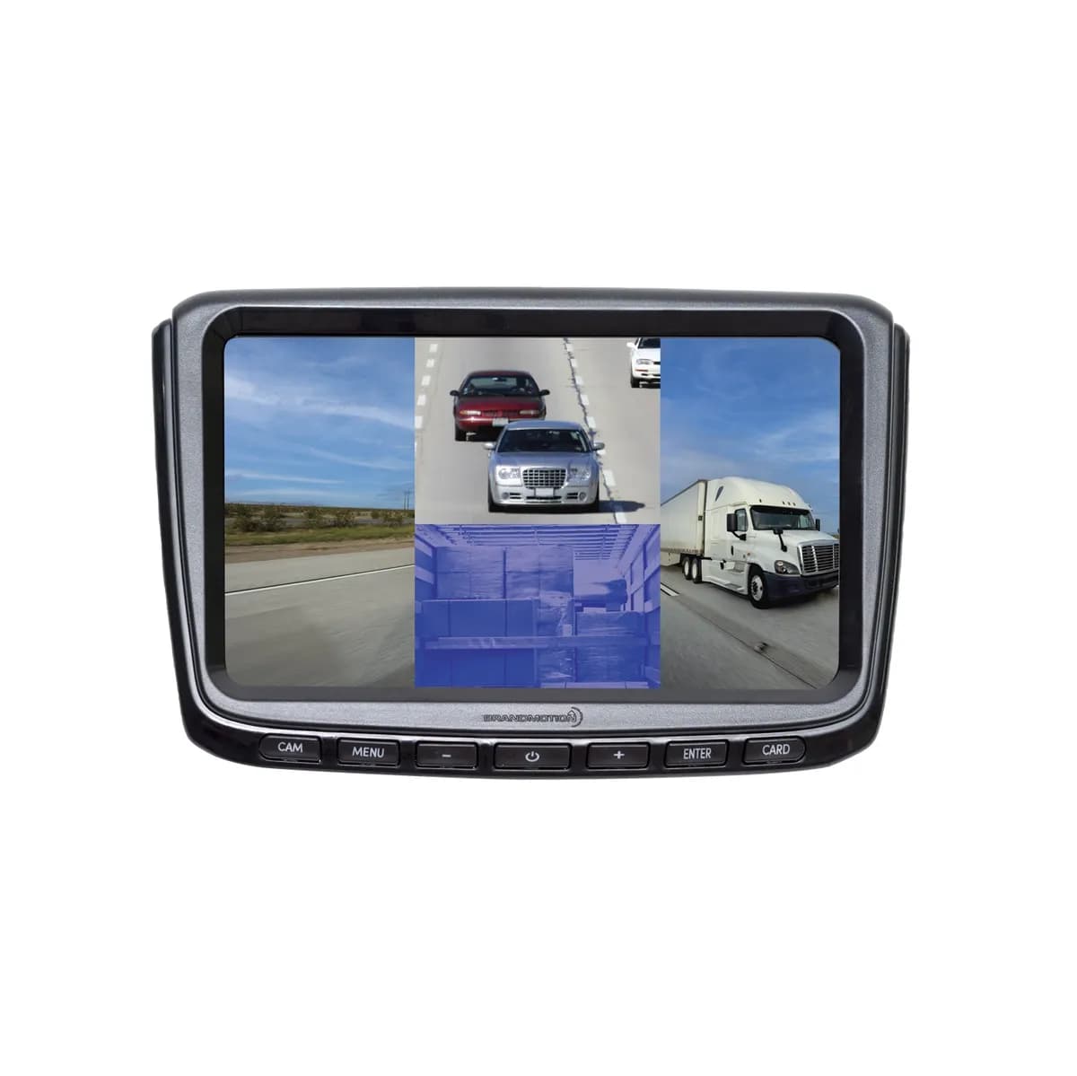7 in. AHD 4 Input Monitor 1080p; Up To 256G SD Card; 4 Pin Aviation Connection; Built-In Speaker; Image Mirroring And Rotation Available;