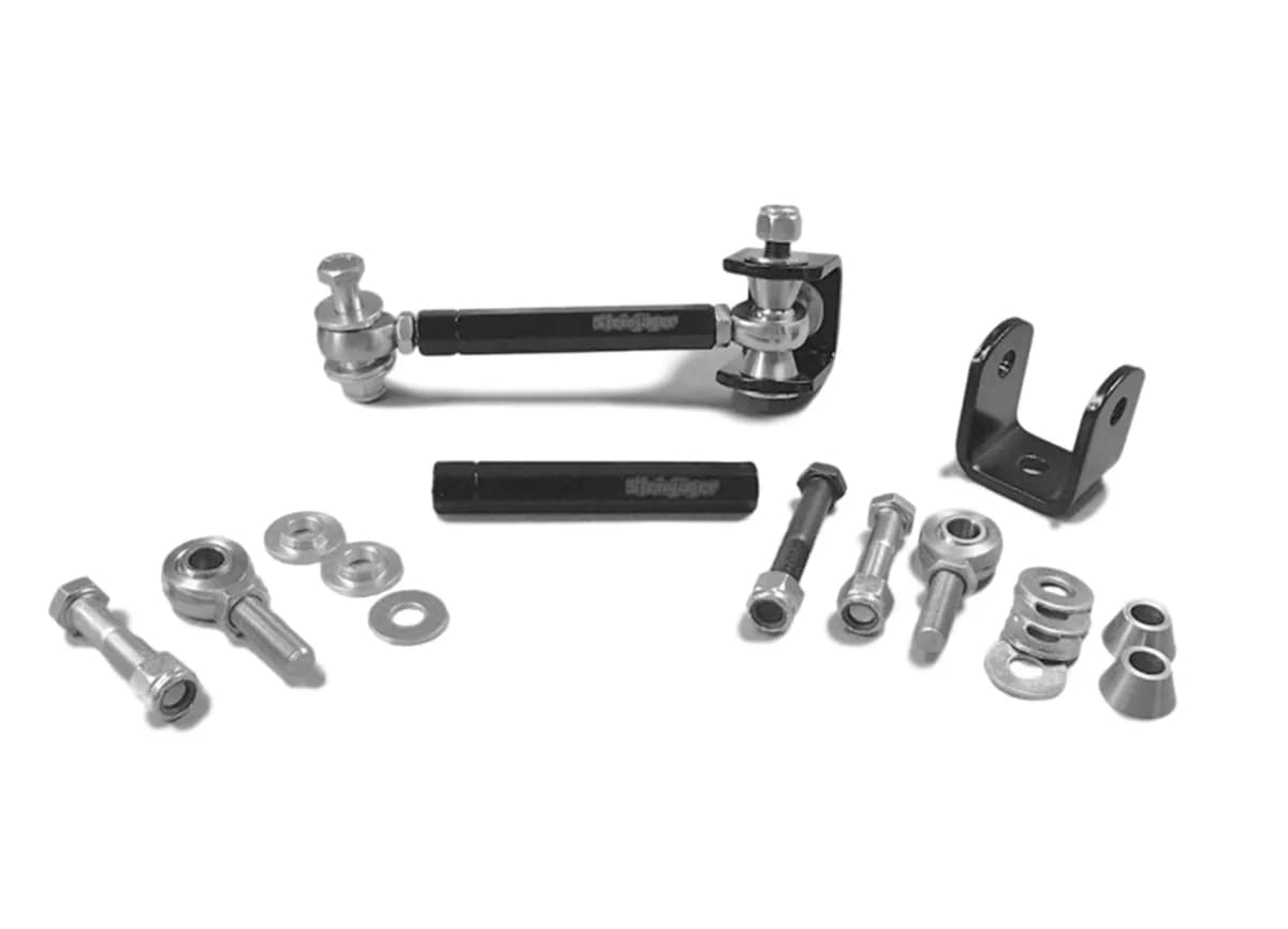 Steinjäger Drop Clevises Included Sway Bar End Links M12 x 1.75 233mm Long Chrome Moly Heims Powder Coated Steel Tube