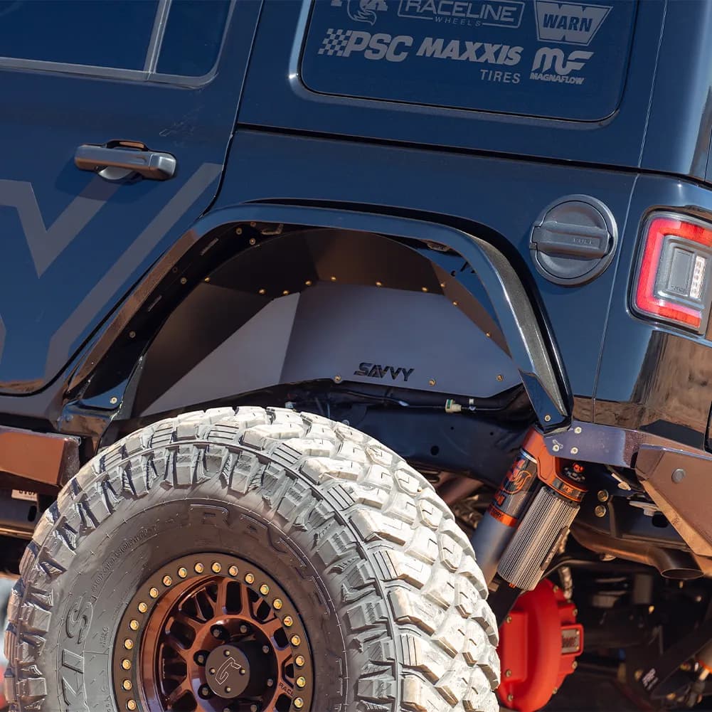 18c Wrangler Rear Inner Fender Liner Raw