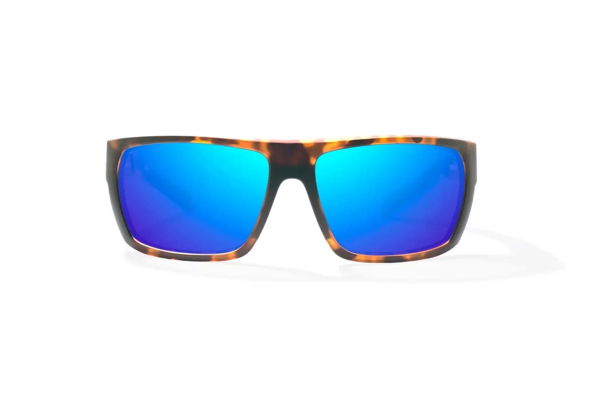 Palometa Green Mirror Glass Brown Tort Matte