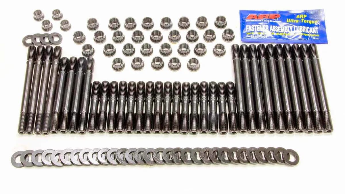 sb Chevy 18 Deg c & 18 Deg x Brodix Head W/3/8 Step Stud