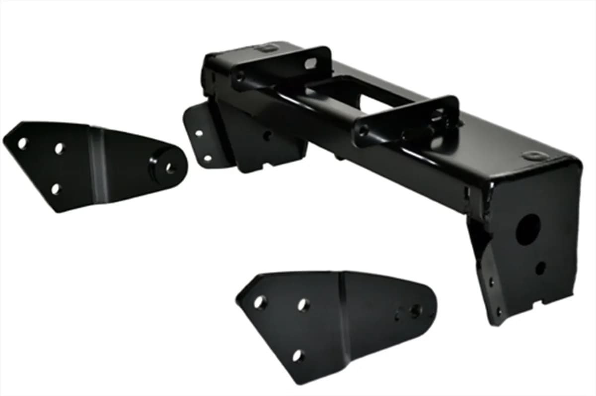 Warn - Front Plow Mount For Suzuki King Quad . Requires Warn 103780 Provantage II ATV Front Mount Pushtube And Any Length of Warn Provantage II Blade