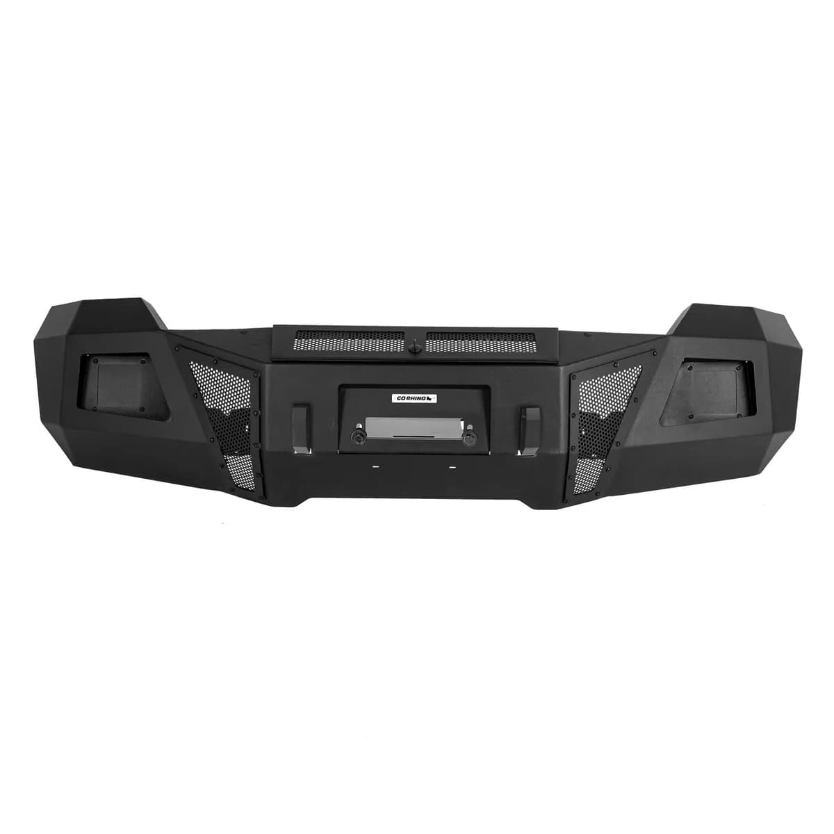 1116 F250/F350 Br11 Steel Winch Bumper Textured Black Powdercoat