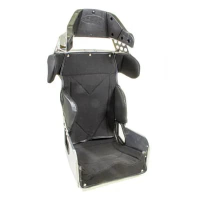 Kirkey Racing 80 Series Standard 20Âº Layback Containment Seat Cover - Black Tweed - Blemished