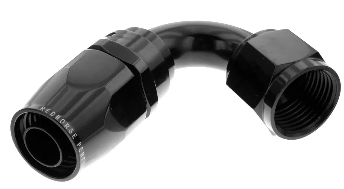 04 120 Deg Double Swivel Hose Endblack