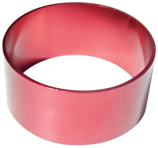 Engine Piston Ring Compressor Tapered Fits 4.280 Inch Piston Bore Aluminum Red Anodized Proform