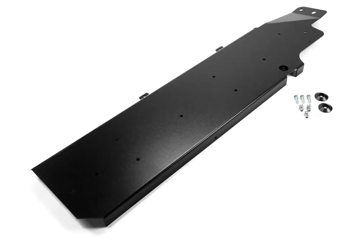 Rock Hard 4x4 Steel Gas/Fuel Tank Skid Plate - JK 4DR