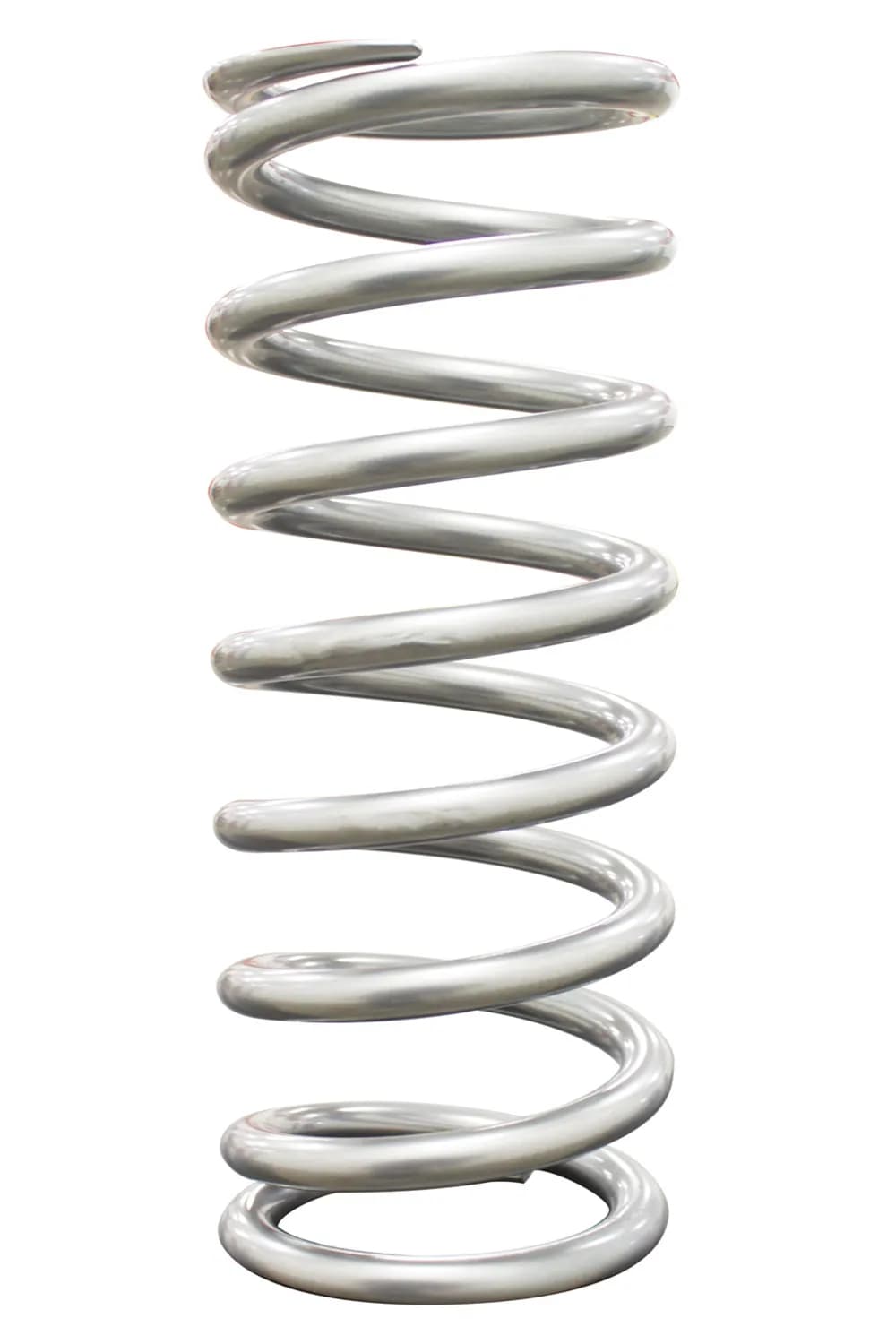 QA1 10HT275 Spring, Cr-Si High Travel 2-1/2 Id 10 X 275 Lbs/In. Silver Pwdr Coat