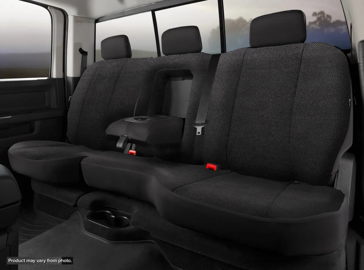 Fia Trs45-30 Black Tr40 Series - Wrangler Saddleblanket Custom Fit Rear Seat Cover - Solid Black