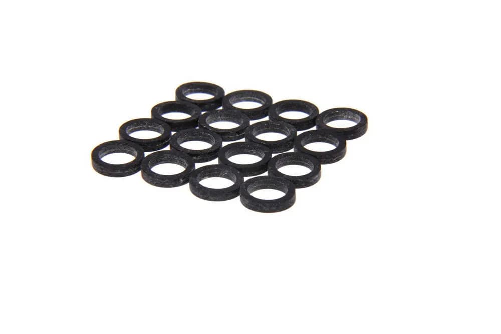 COMP Cams 501-16 Set of 16 O-Ring Valve Seals for Stock Guide Size, 11/32 Valve Stem