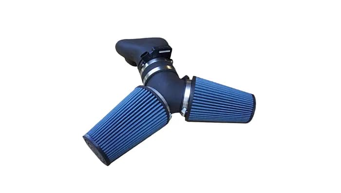 Cold Air Intake Kit; Incl. Open Element Filter Box/Air Duct/Pro5 Filter/Connectors/Clamps;