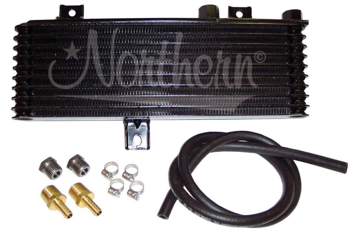 Northern Radiator Z18028 Transmission Oil Cooler Kit For Trucks. Stacked Plate.