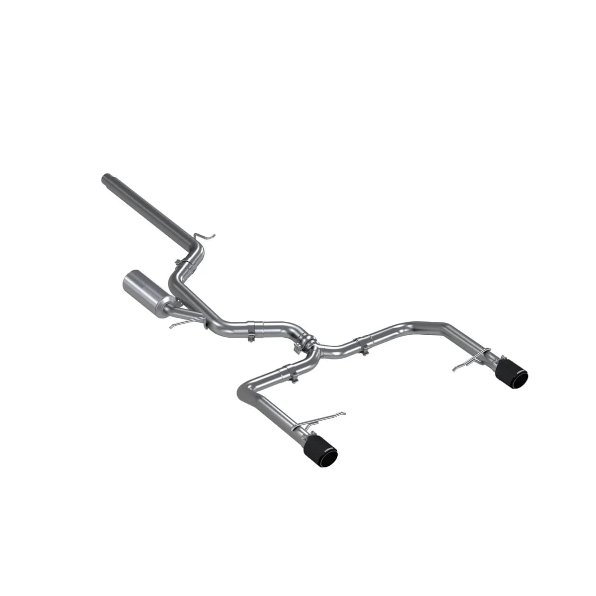 2019-2021 VW Jetta GLI Armor Pro Series 3 Inch Cat Back Dual Rear Exit T304 Stainless Steel with Carbon Fiber Tips Exhaust System MBRP