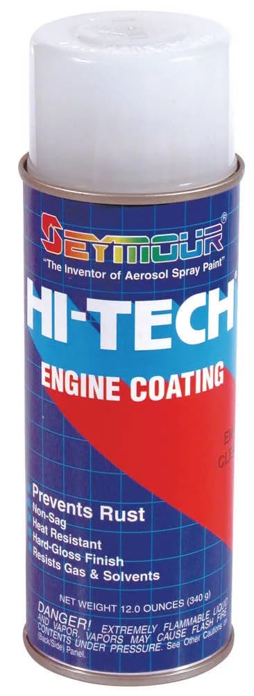 Seymour EN-70 Hi-Tech Engine Enamel Gloss Clear 12 oz EN-70