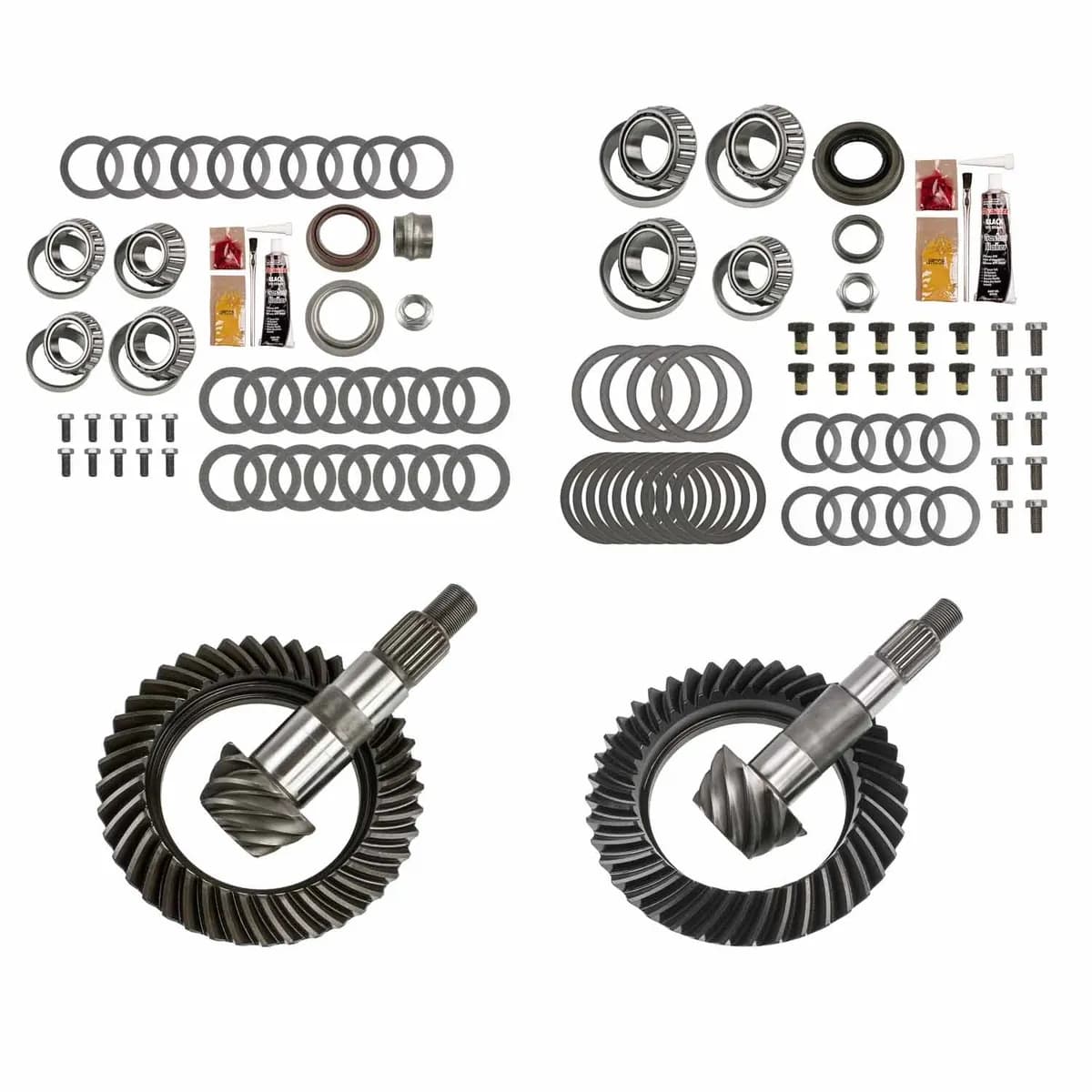 Motive Gear Front and Rear Complete Ring and Pinion Kit - 4.56 - JK Non-Rubicon