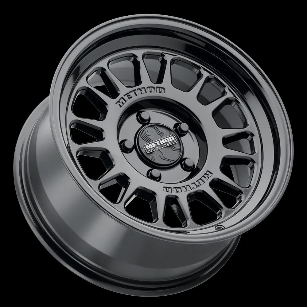 Aluminum Wheels 17x8.5 MR318 Bolt Pattern 5 On 127 Offset 0 Lip Size 1.97 Gloss Black GB Method