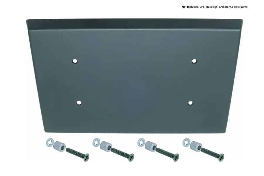 JK Spare Tire Mount Delete And Vent Cover Includes All Mounting Hardware RockJock 4x4