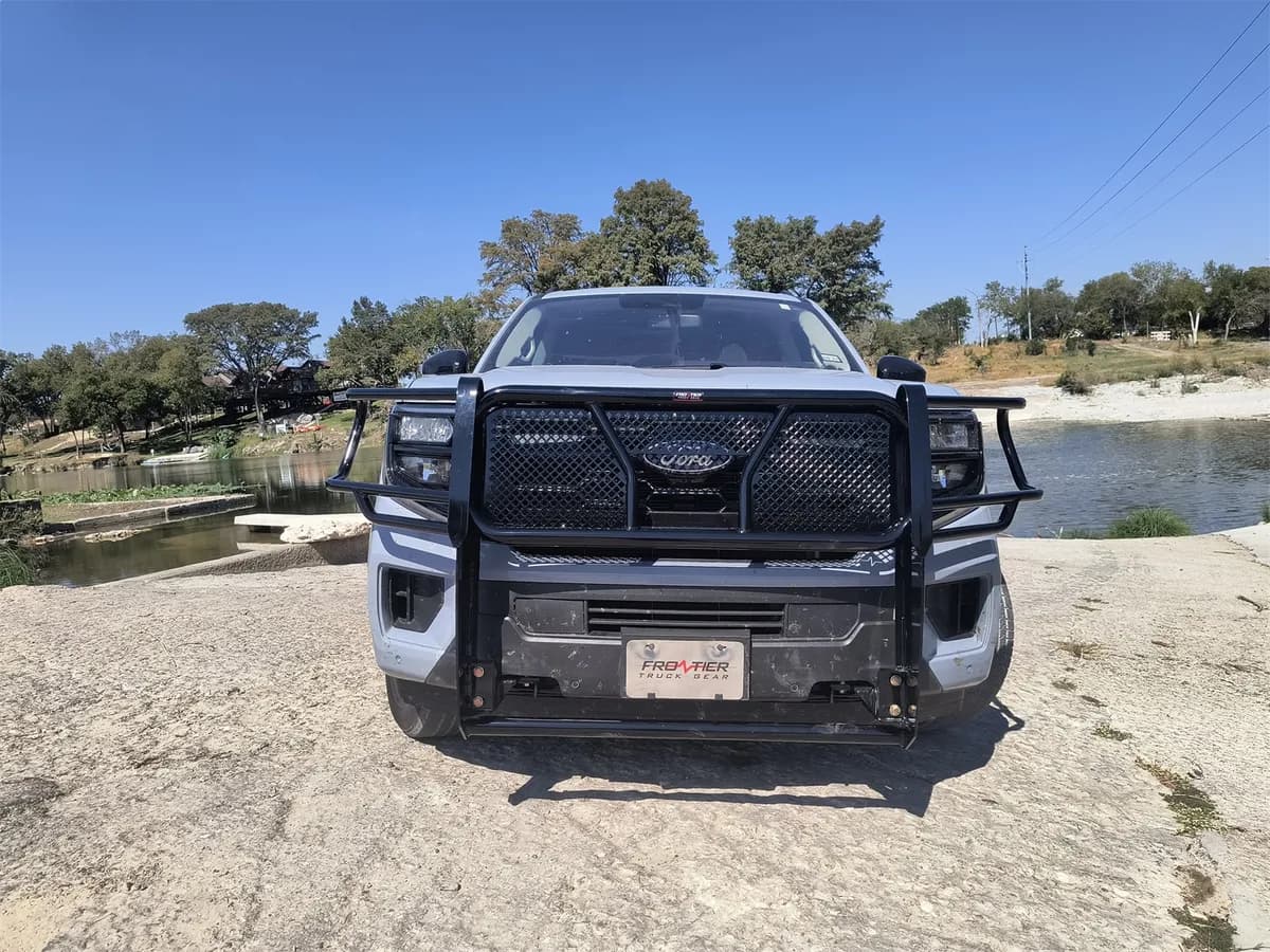 25c Expedition Grille Guard (W/Sensors W/Wo Camera) W/Adapt Cruise Black Powder Coat