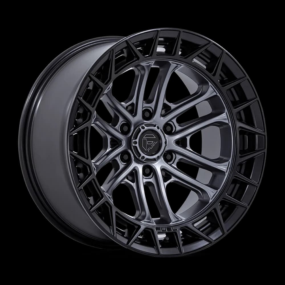 D874 20x10 6x135 M-Blk Blk-Lp -18mm