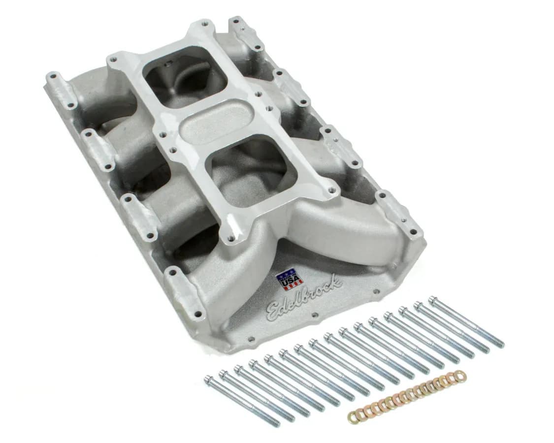 Intake Manifold, Chrysler, Gen II 426-572 Hemi, Dual Quad, Single Plane, For carburetors