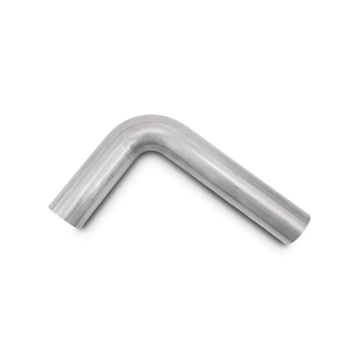 90 Degree Stainless Steel Bend; 3 in. OD; 3 in. Centerline Radius; 7 in. Leg Length From Tangent 1; 12 in. Leg Length From Tangent 2;