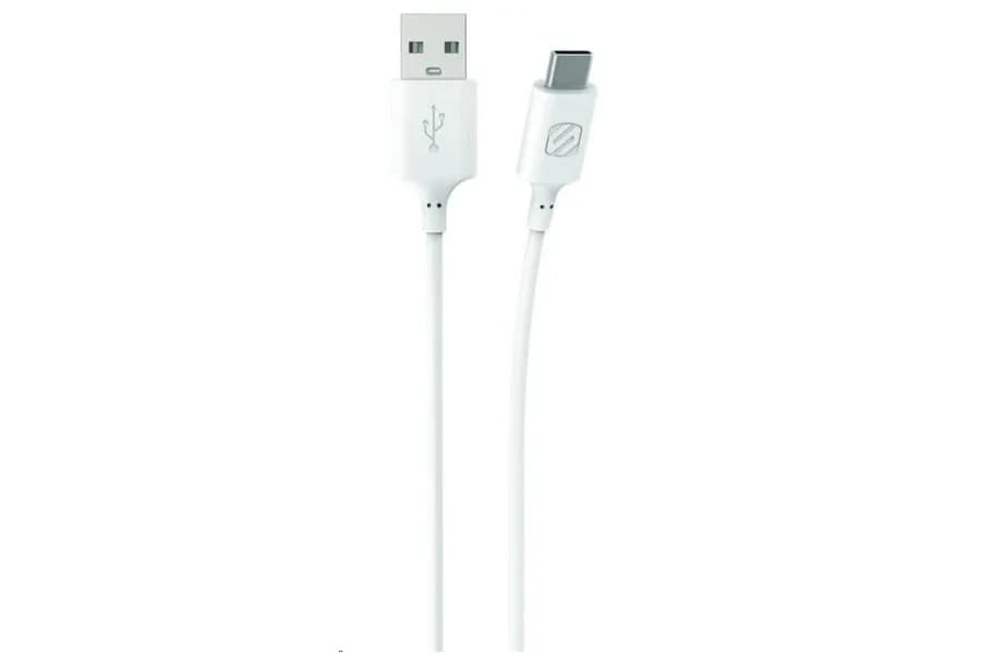 Scosche Charge and Sync USB-C Cable - White