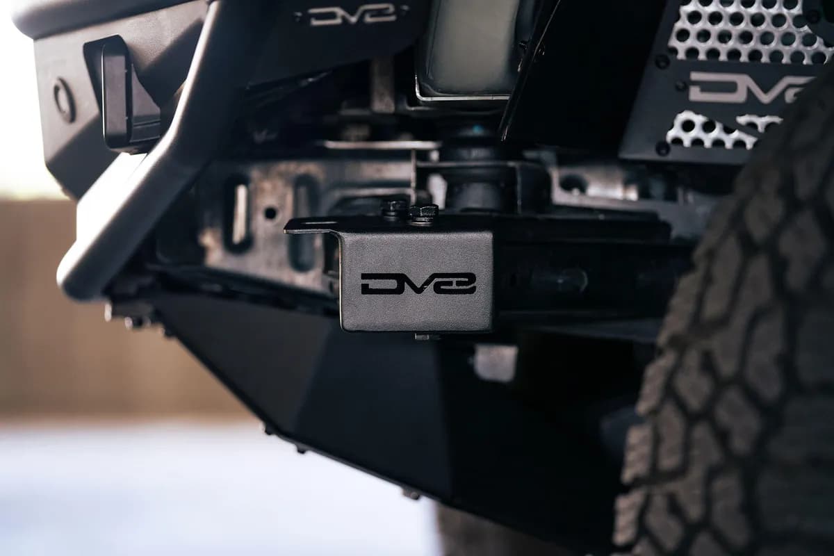 DV8 Offroad 2021-2022 Ford Bronco | Crash Bar Caps with Accessory Mount