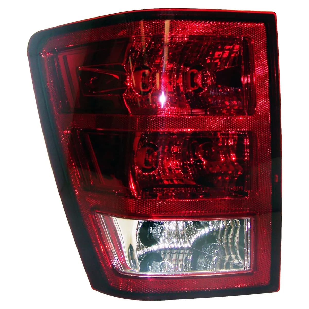 Crown Automotive Jeep Replacement 55156615AE Left Tail Lamp for 2005-2006 WK Grand Cherokee, Includes Bulbs & Harness