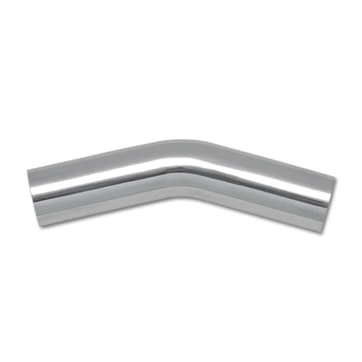 30 Degree Aluminum Bend; 1.5 in. O.D.; 2.25 in. Centerline Radius; 6.5 in. Leg Length From Tangent; 1.6MM Wall Thickness; 6063 Aluminum; Polished;