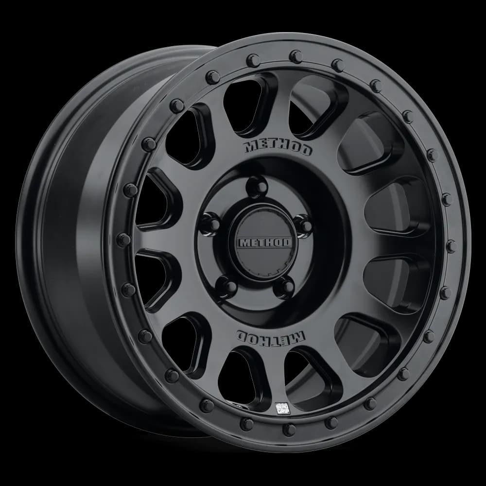 MR709 HD Bead Grip 18x9 12mm Offset 6x135 87mm Centerbore Matte Black
