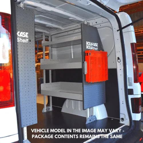 Vertical Plastic Parts Organizer Holder
