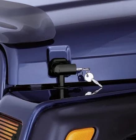 Steinjäger Exterior Accessories Wrangler LJ 2004-2006 Hood Flutter Linkage Locking