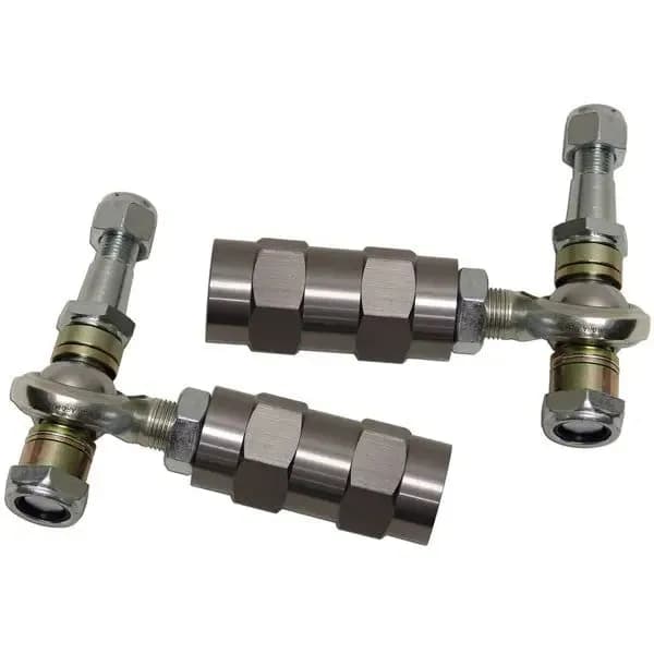 Bbk 2005-2014 Mustang Front Bump-Steer Kit Cnc Billet Aluminum HD Heim Joints