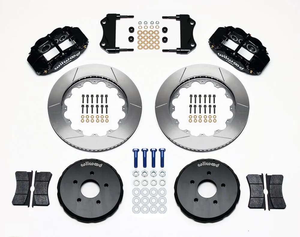2003 - 2009 Infiniti, Nissan Forged Narrow Superlite 6R Big Brake Front Brake Kit (Hat) - 140-9192